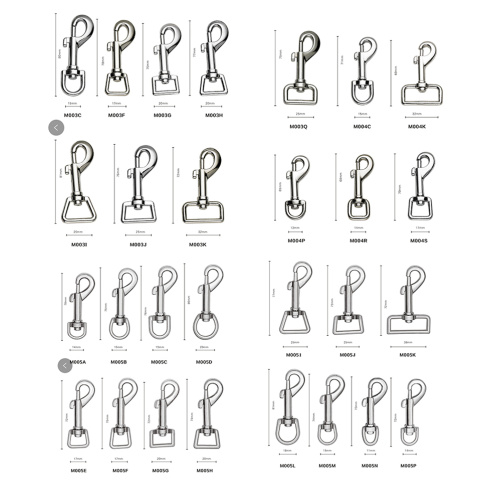 Zinc Alloy Bolt Snap Hook