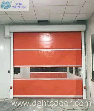 Rapid PVC Automatic Rolling High Speed Door