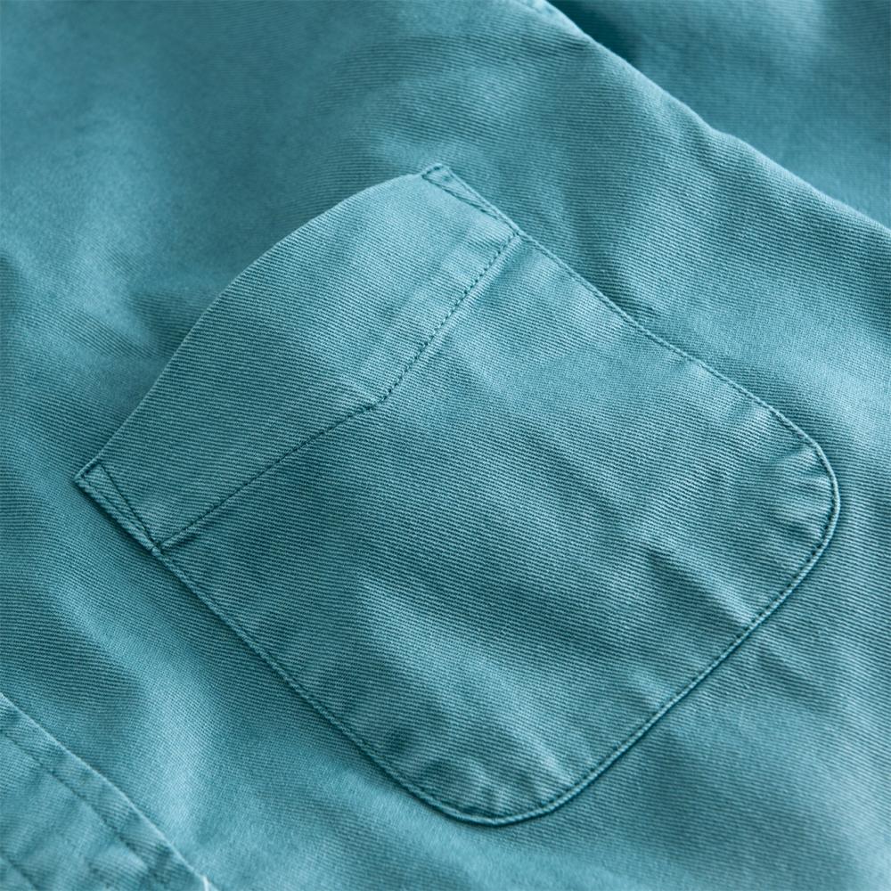 Pocket Long Sleeve Cotton Men's Shirt