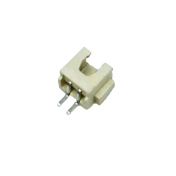 ZWG SMD Terminal XH2.54mm Vertical 2Pin Beige High Temperature Resistant LED Connector