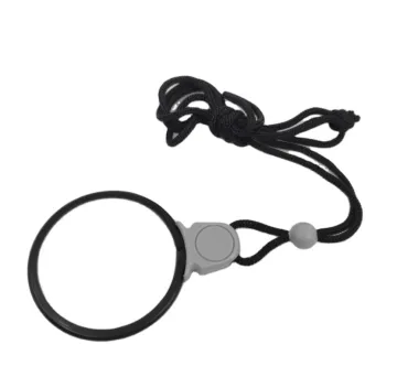 5X Necklace Magnifying Glass with Lanyard