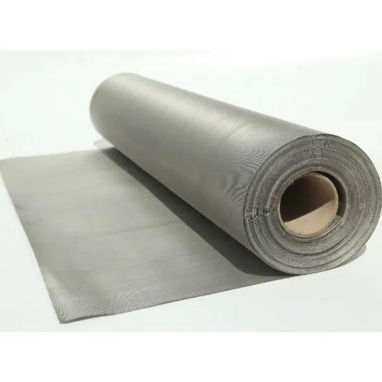 High Temperature Screen Nickel-Copper Alloy Filter Mesh Monel Wire Mesh