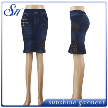 2016 hot selling jeans skirt