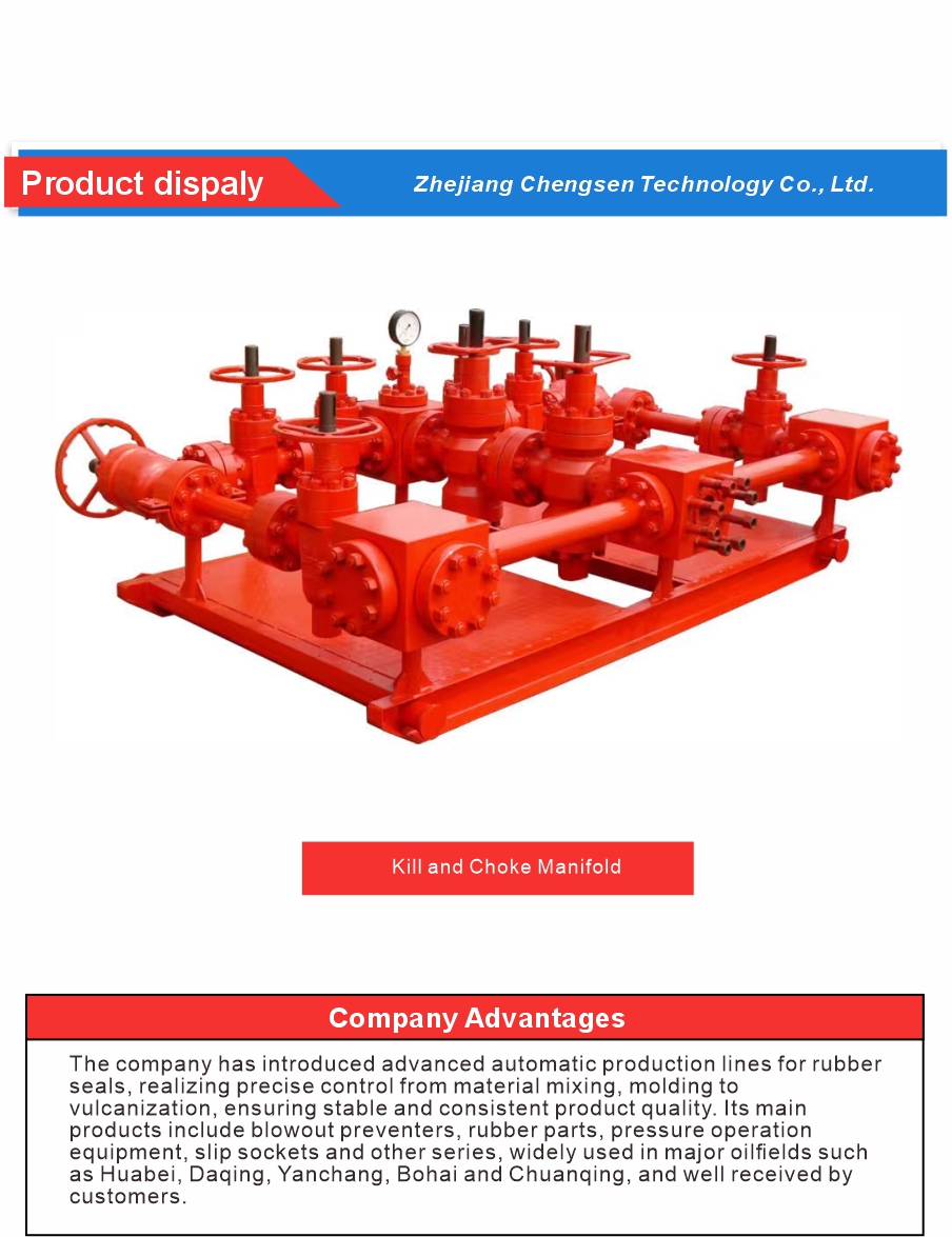 Drilling Safety Choke Manifold