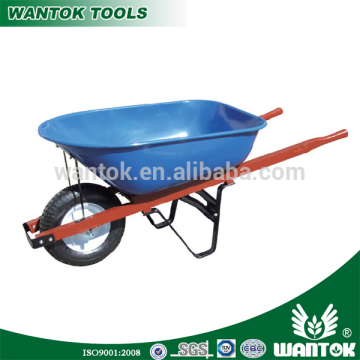 WH6601 QINGDAO blue color wheel barrow 16"X4"A