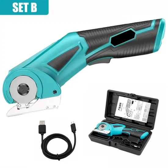 USB Rechargeable Portable Scissors: A Multifunctional Cutting Tool for DIY Projects, Ideal for Cutting PVC, Leather, Cloth, Cardboard & More