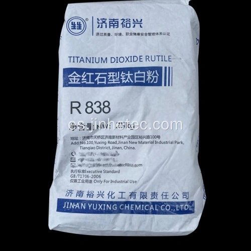 China Yuxing Brand Rutile Titanium Dioxide R818 R838 R878 Fabricantes