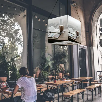 Outdoor LED Cube Display Screen