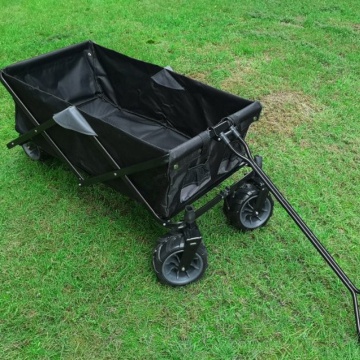 Carro de vagón de servicio pesado plegable de tela Oxford portátil