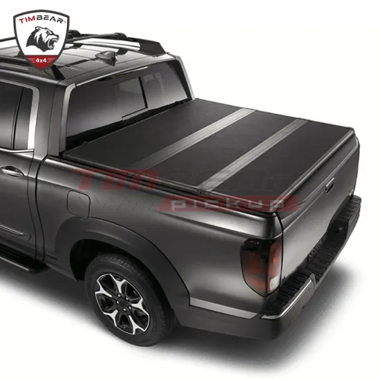 Timbear Hard Folding Tri-Fold Tonneau Cover for Honda Ridgeline 2021-2023