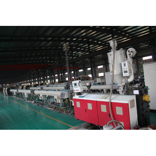 Extrusion line for PPR multilayers pipe production