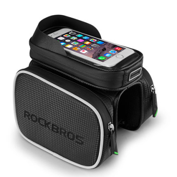 ROCKBROS Wholesale Waterproof Bike Bicycle Frame Front Head Top Tube Phone Bag