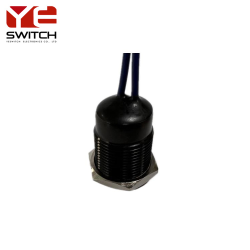 16mm Maintained IP68 Waterproof Switch Metal Push Button