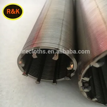 Stainless steel wedge filter basket for horizontal centrifuge