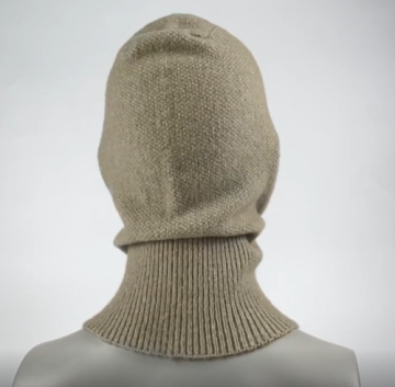 Acrylic Knit Balaclava hat face mask cap