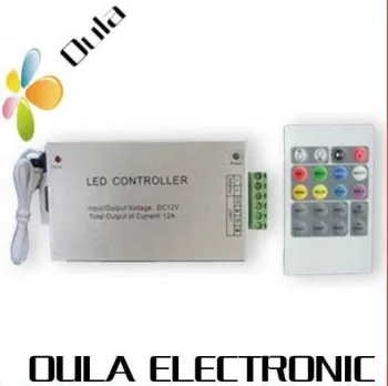 Aluminum 12v Dc 20 Key Rf Led Strip Light Connector For Adjust Brightness Infinitely