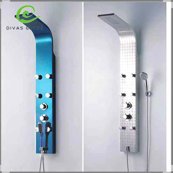Hot sale colourful bathroom rainfall shower set