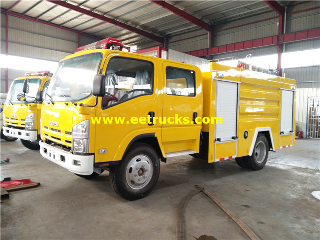 7 CBM Customize Fire Trucks