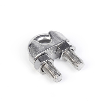 China 304 stainless steel wire rope clamp American style Manufactory