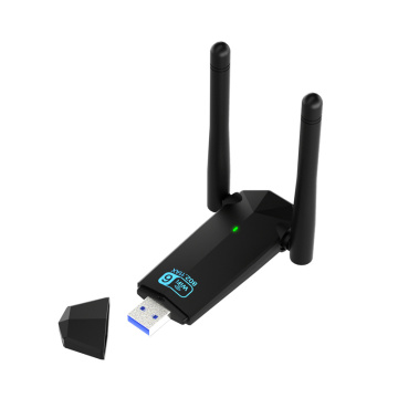 Newest 2.4GHz & 5.8GHz RTL Rtl8832au WiFi 6 AX1800 USB Wireless Network Card