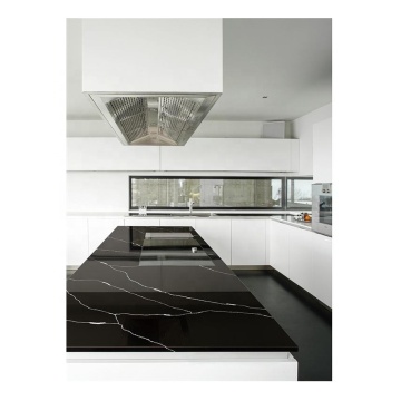 Countertops &amp; Slab Kitchen Kuarsa Kuarsa Hitam