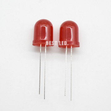 Diffused LED Red 10mm LED Ultra Bright