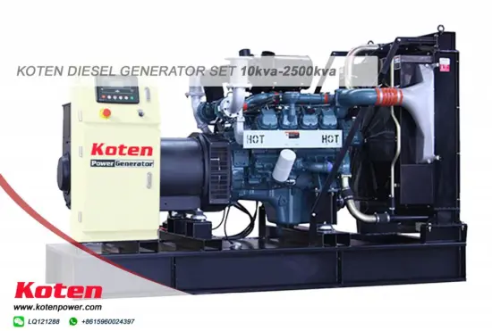 Koten Doosan Series Generators For Sale With Power Range 150kVA to 1000kVA