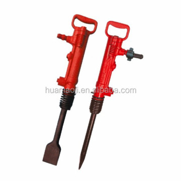 Pneumatic Rock Drill Accessories: Chisel Rods and Air Breakers