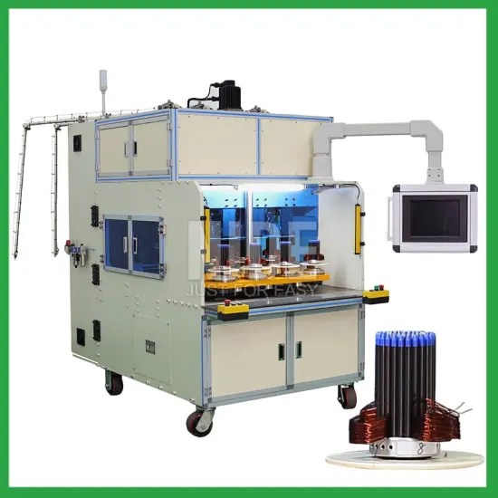 Eight working station automatic stator coil winding machine