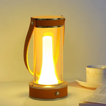 Senya-Pro Wholesale Portable Table Lamp: 3 Light Colors, Stepless Dimming, USB-C Rechargeable, Ideal for Camping and Ambiance