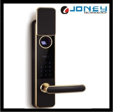 Electronic Fingerprint Biometric Door Lock with Touch Ten Digit Kepad Alarm Function