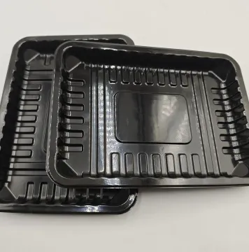PET thermoformed disposable lunch box