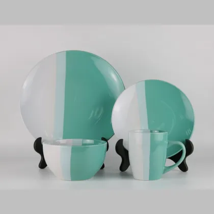 glazed kitchenware commercial dinnerware set