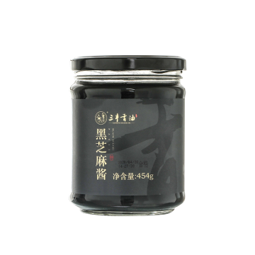 100% pure black sesame seeds paste 454g