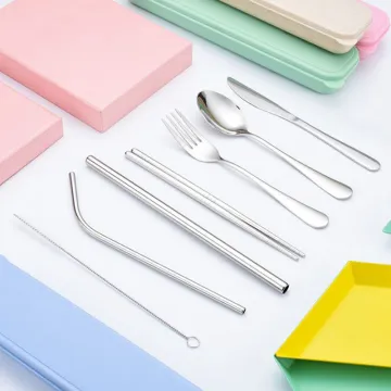 304 Stainless Steel Outdoor Travel Cutlery Set