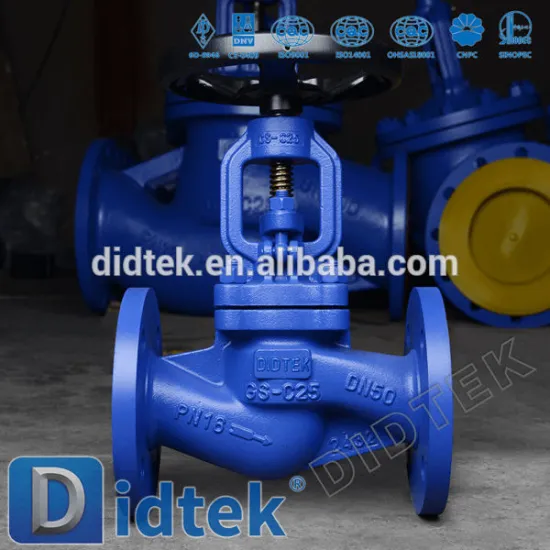 Didtek Carbon Steel DIN Globe Check Valve