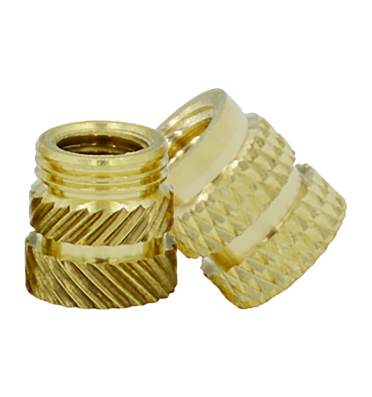 Top Quality Thread Knurling brass moulding inserts nut