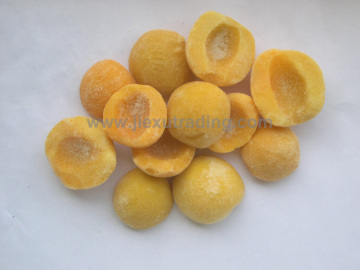 IQF yellow peach halves