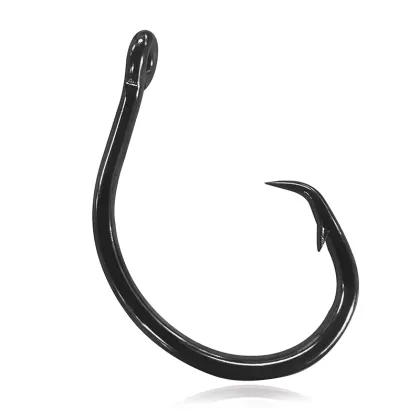Mustad Circle Hook Olecranon Tip Hook for Squid Jig Fishing Gear