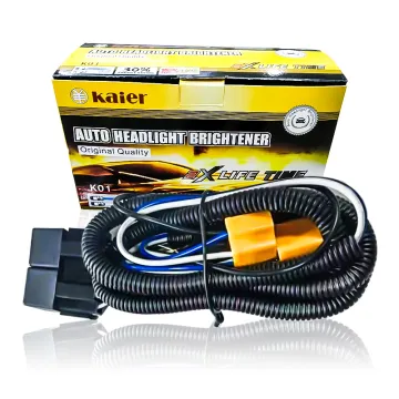 Fog Light Lamp Wiring Harness with 40A Relay and ON/OFF Switch