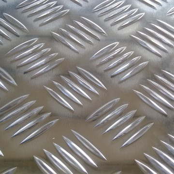 Anti-Slippy Aluminum Checkered Plate with Five Bar