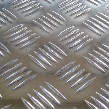 Anti-Slippy Aluminum Checkered Plate with Five Bar