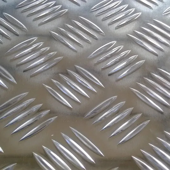 Anti-Slippy Aluminum Checkered Plate with Five Bar