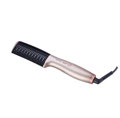 Anti-Frizz Anti-Scalding Electric Hot Comb Hair Straightener Brush