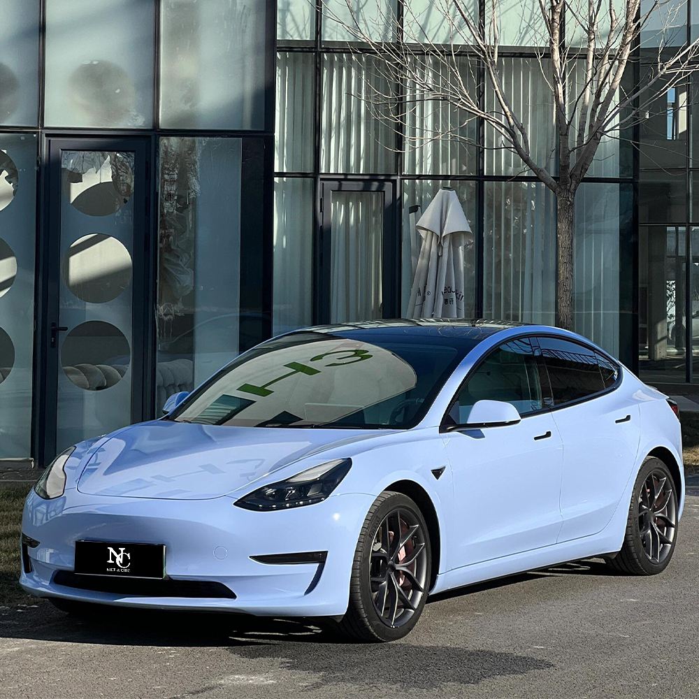 Mist Blue Vinyl Wrap