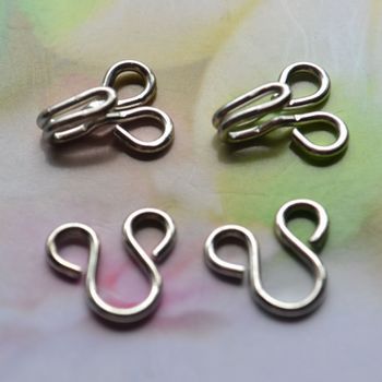 2013 Big Size Metal Brass Garments Hooks and Eyes with Plating Color