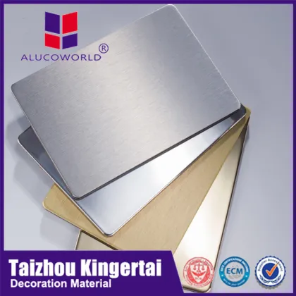 Alucoworld new products brushed finish fireshield aluminum composite panel                        
                                                                                Supplier's Choice