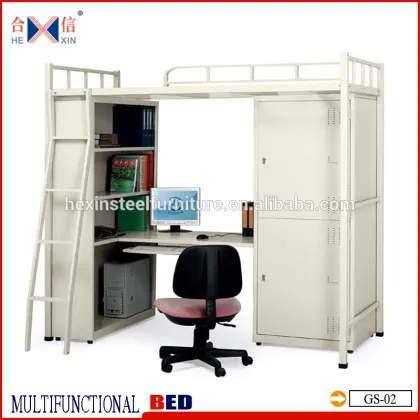 Steel bunk bed metal frame bunk beds Dormitory Bed