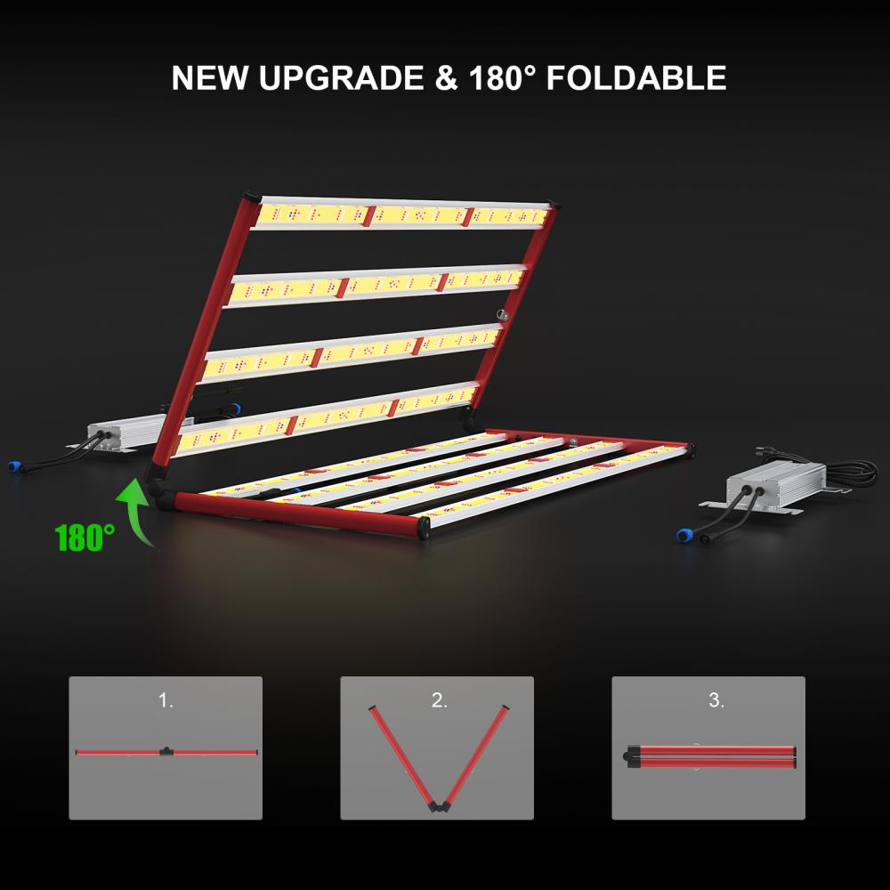 Aglex 240W 320W 400W 650W 800W 1000W LED Komersial Tumbuh Cahaya untuk Tumbuhan Dalaman dengan Samsung Diodes Dimmable UV Ir