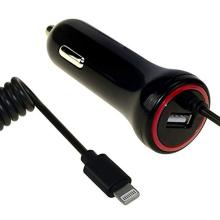 4.8A USB شاحن سيارة تمديد كابل الإضاءة